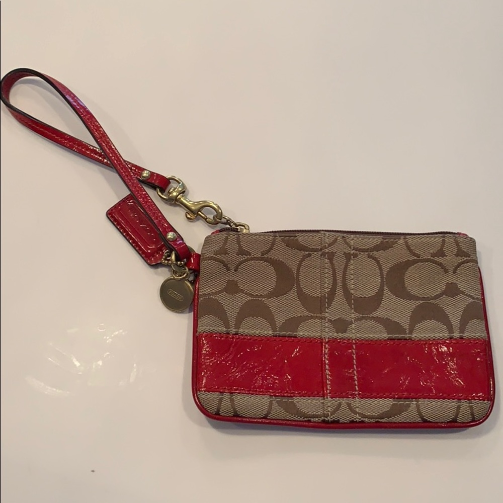 Coach wristlet